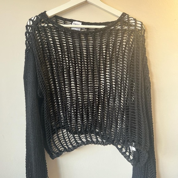 Princess Polly Kennedy sweater in black - Picture 2 of 2